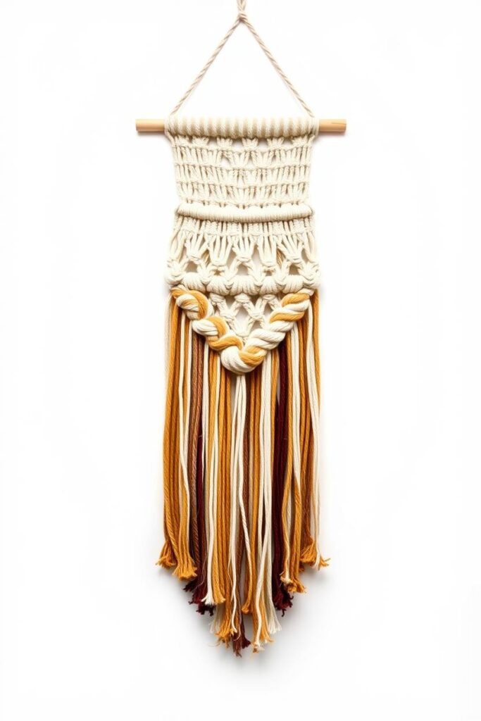 T-Shirt Macrame Wall Hanging