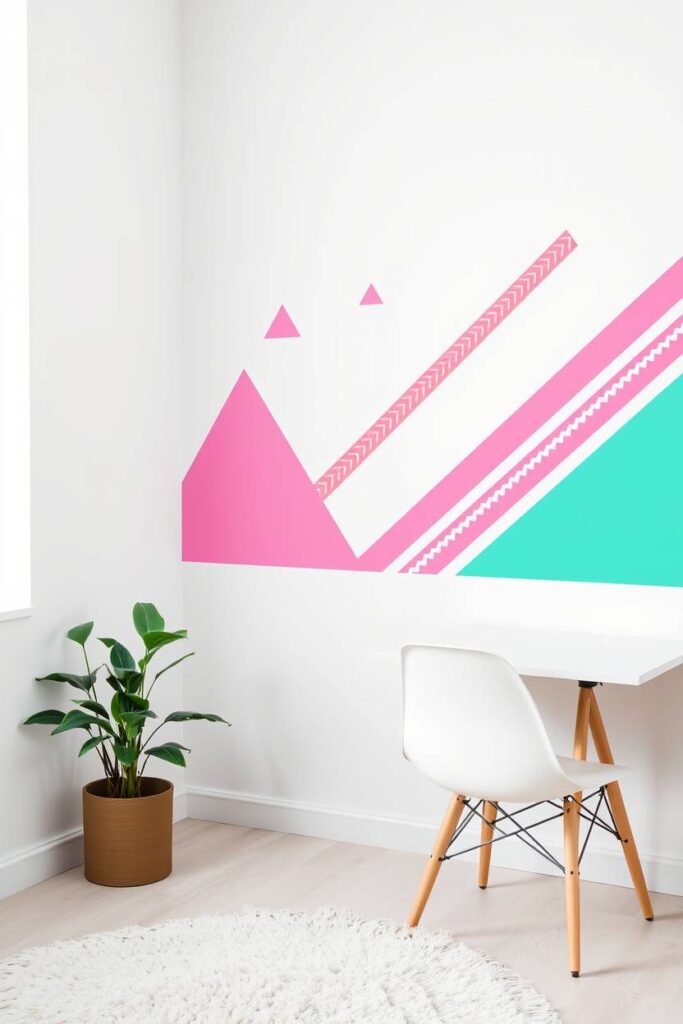 Washi Tape Wall Art