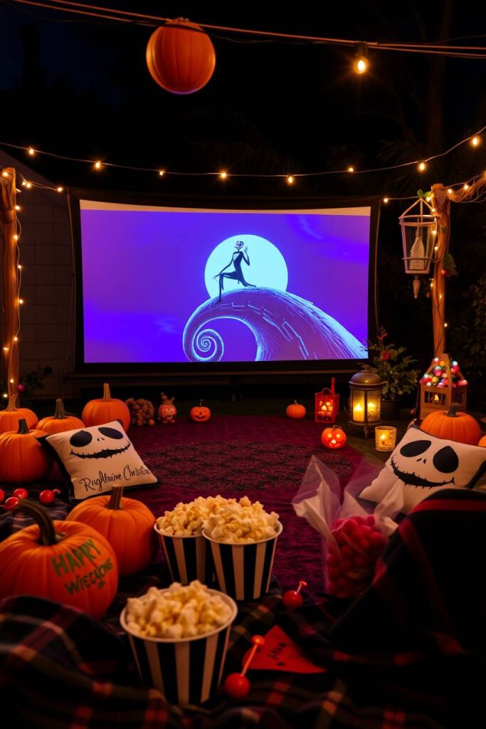 Watch Party Screening Area