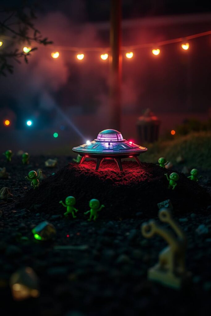 Alien Spaceship Crash Site