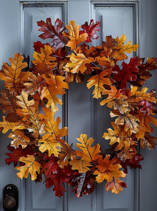 Autumn Leaf Wreaths