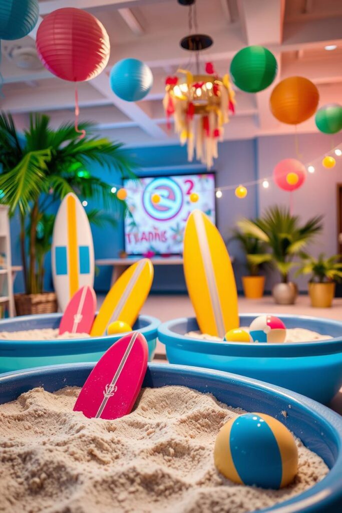 Beach-Themed Party