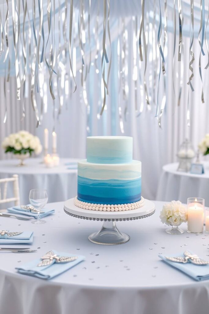 Blue & Silver Grace