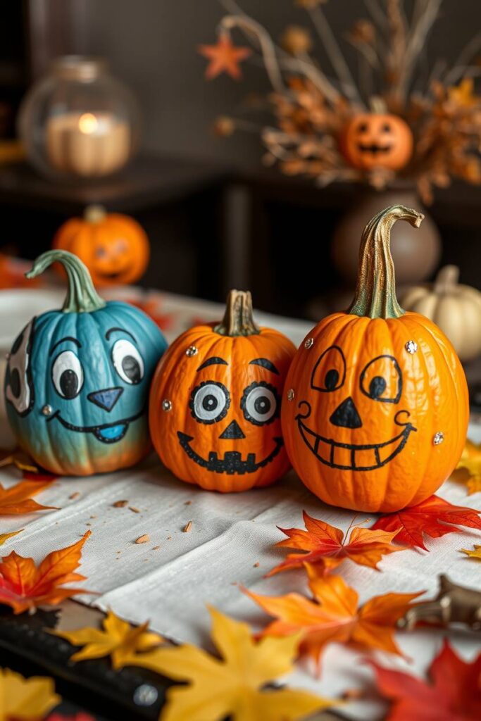 Bluey Pumpkin Decorating