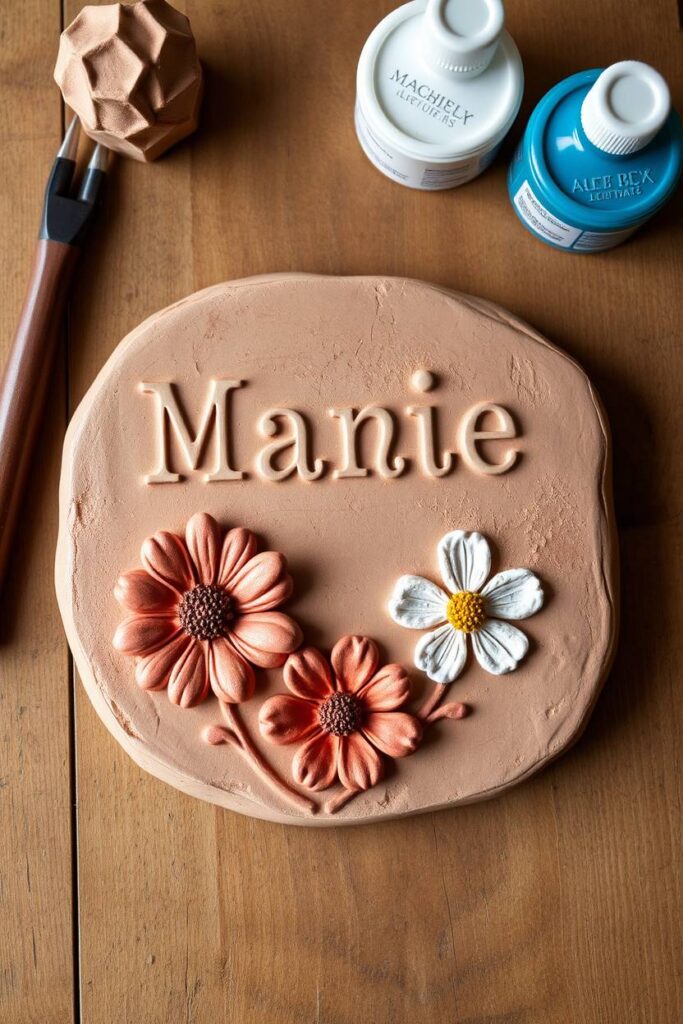 Couple’s name plaques