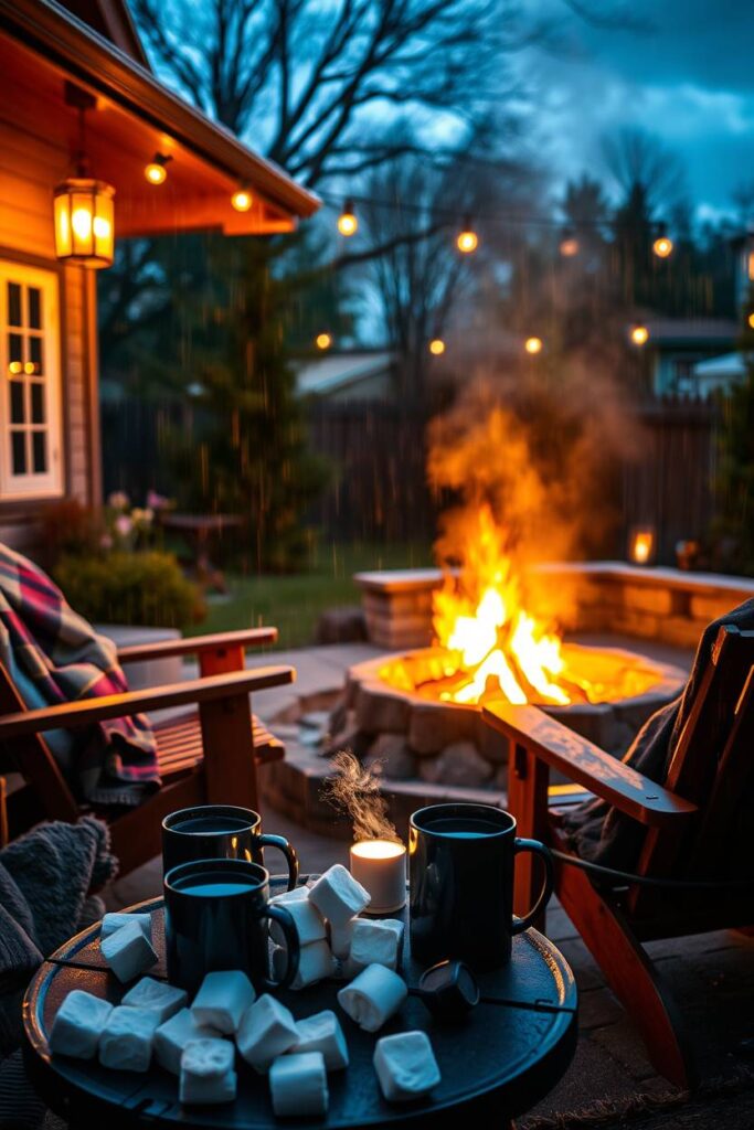 Cozy Backyard Gathering
