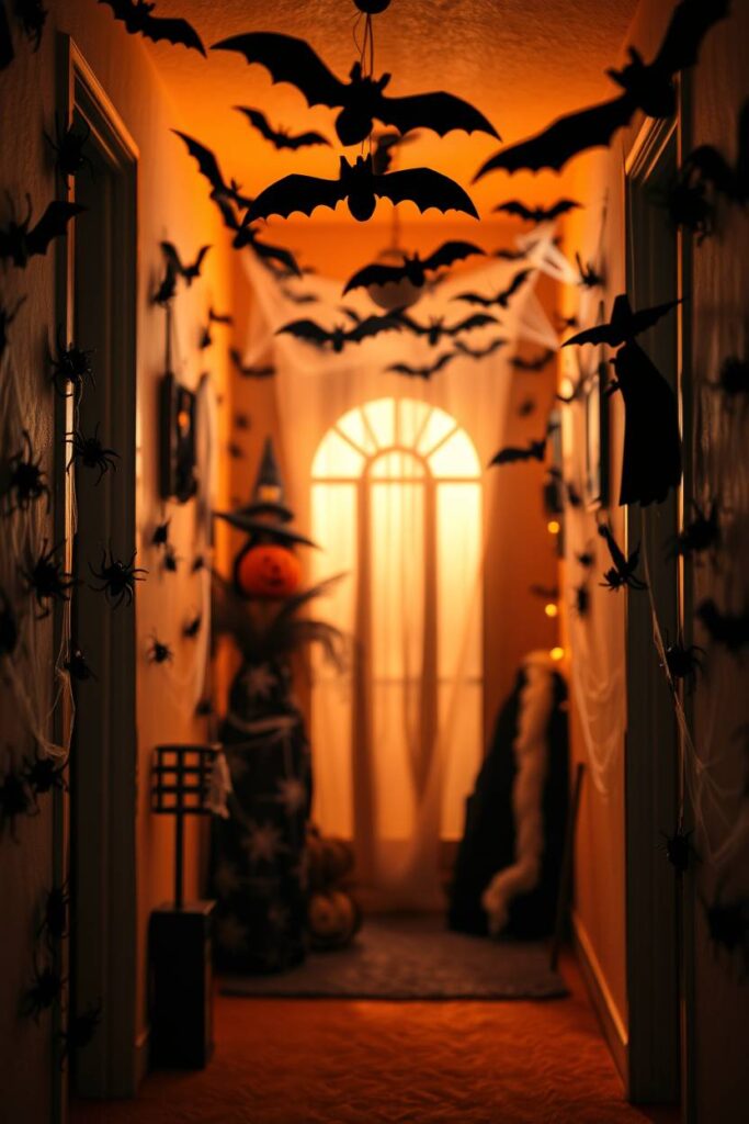 Creepy Wall and Door Decor