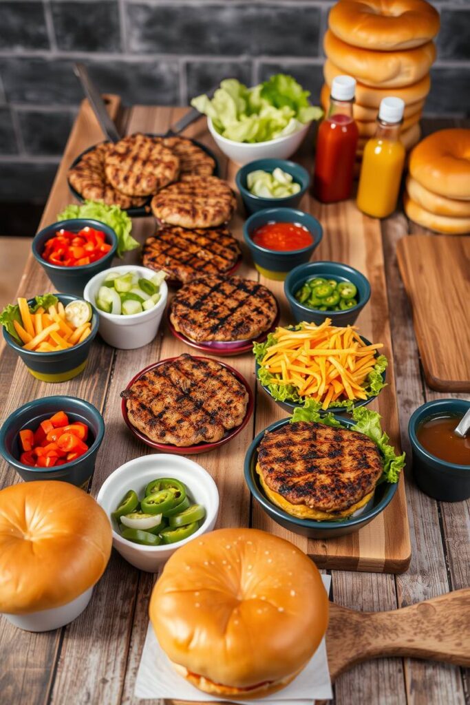 DIY Burger Bar