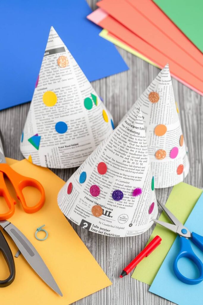 DIY Paper Hats