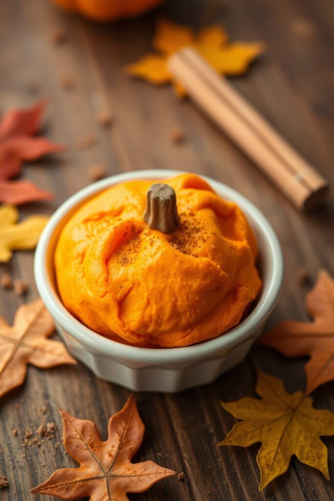 Edible Pumpkin Playdough