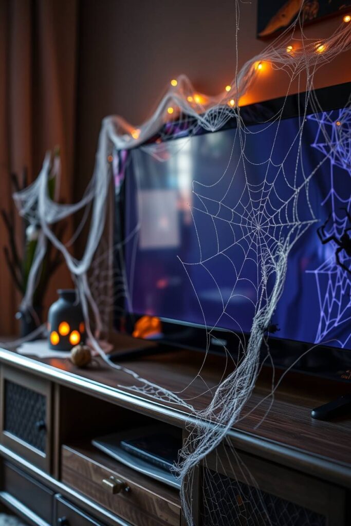 Faux Spider Webs
