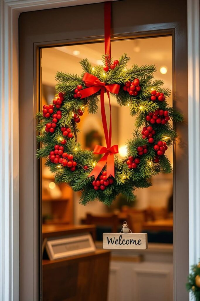 Festive Entrance Wreaths