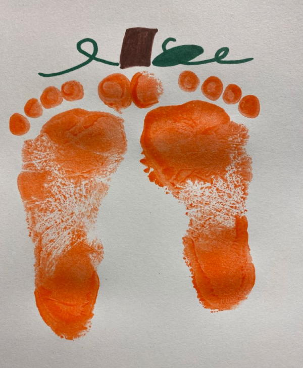 Footprint Pumpkins