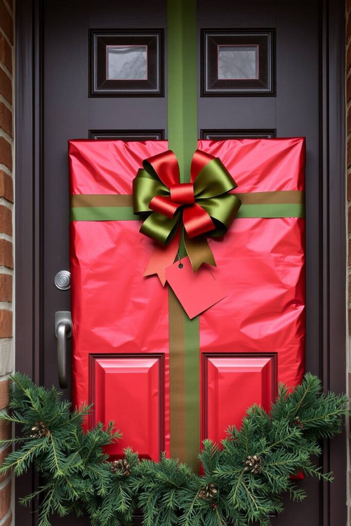 Gift-Wrapped Door Designs