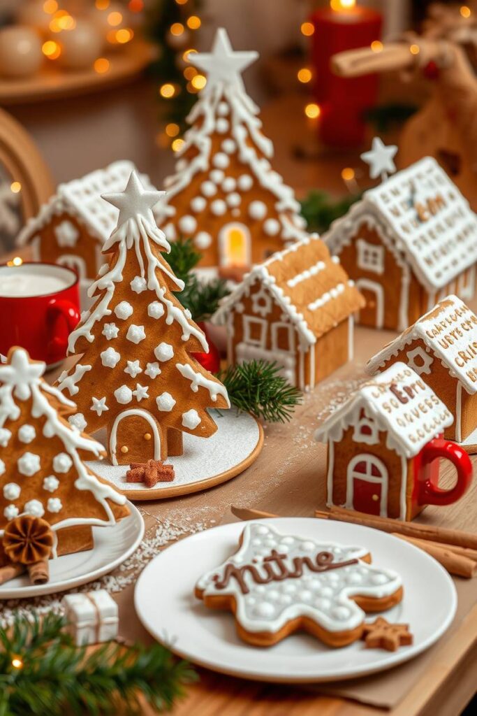 Gingerbread cookie place cards