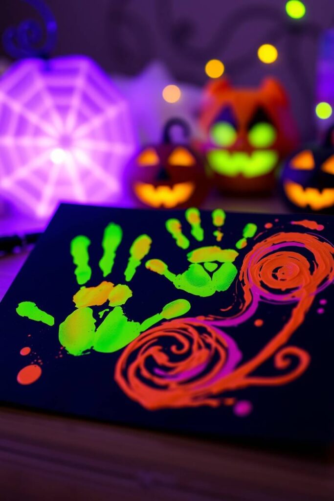 Glow-in-the-Dark Baby Art