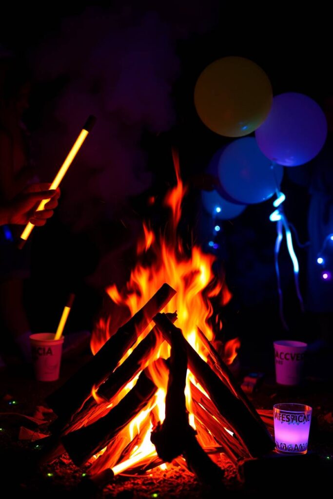 Glow-in-the-Dark Bonfire