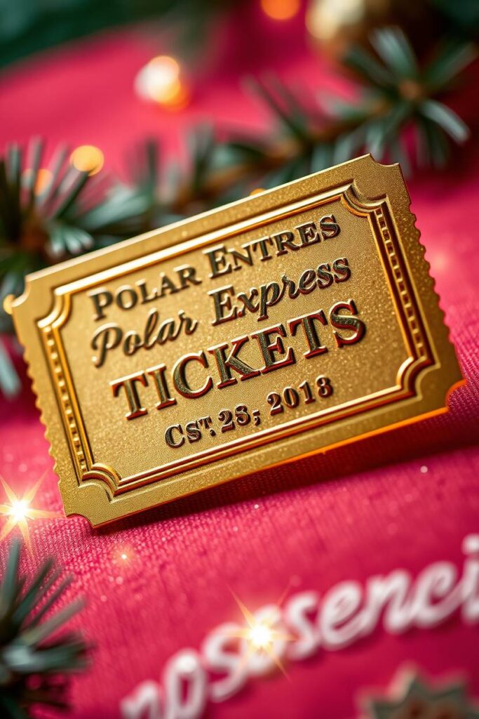 Golden Ticket Invitations