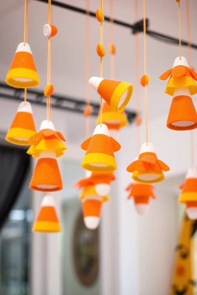 Hanging Candy Corn