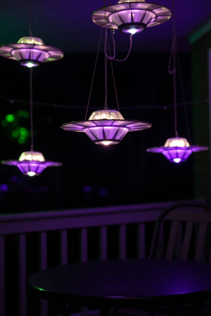 Hanging UFO Mobiles