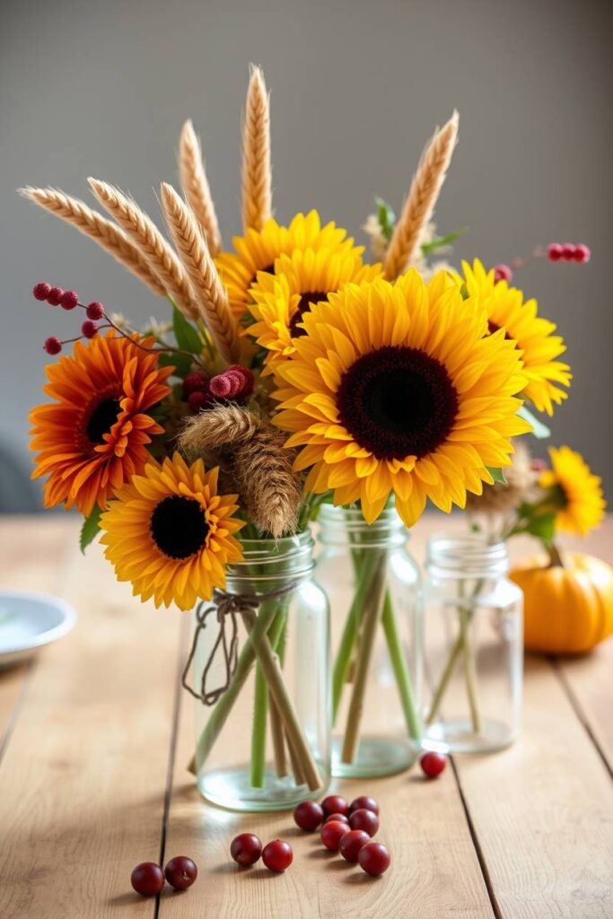 Harvest Flower Arrangements