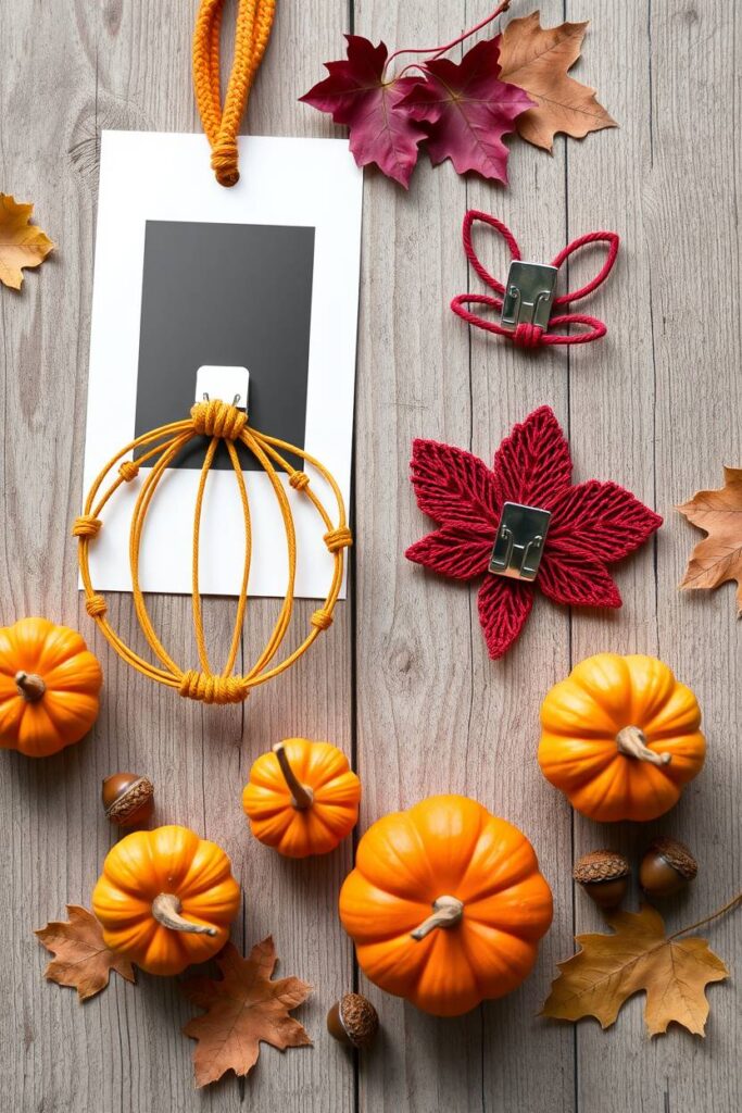 Harvest-Themed Photo Holders