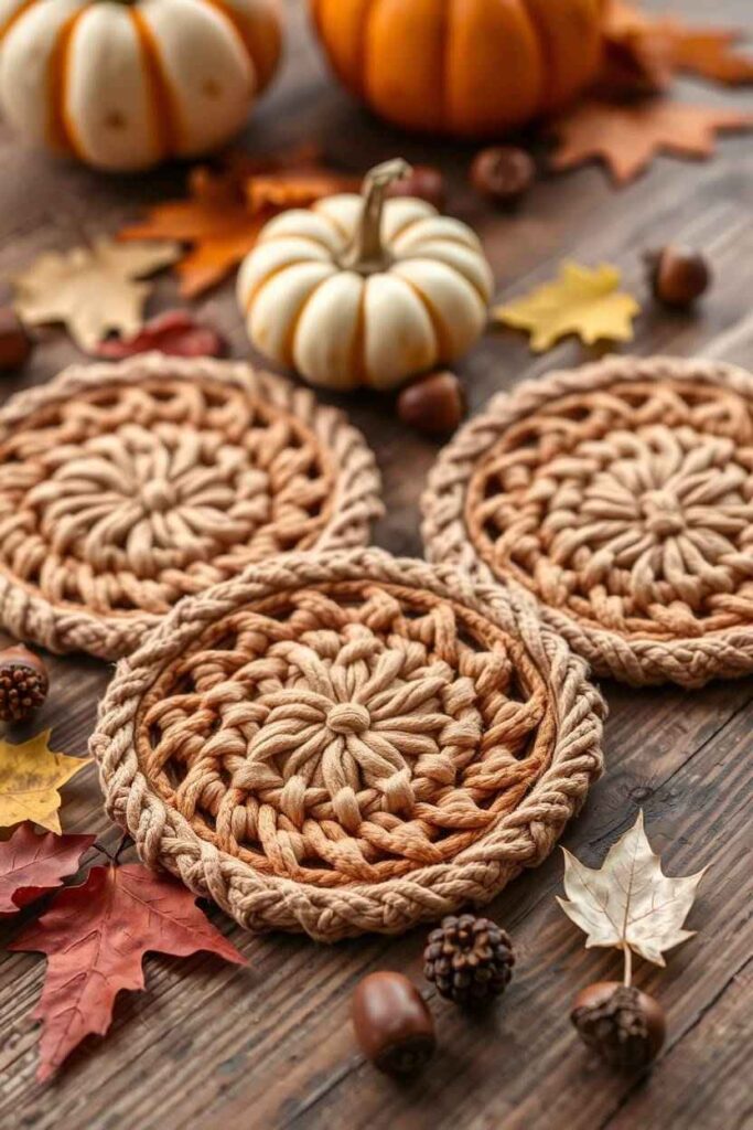 Macrame Coasters