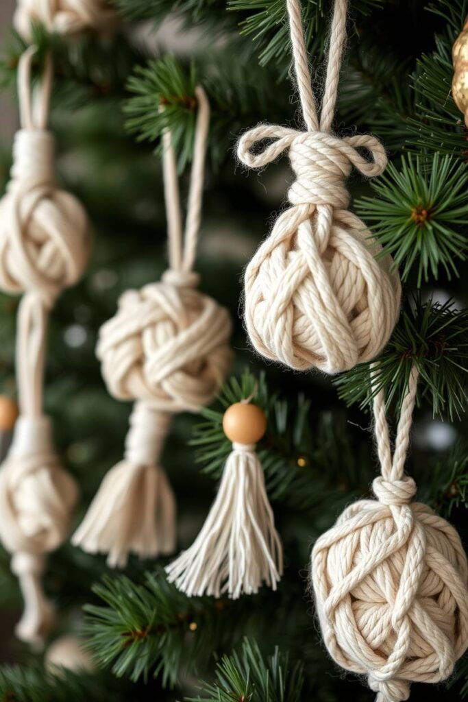 Macramé Ornaments