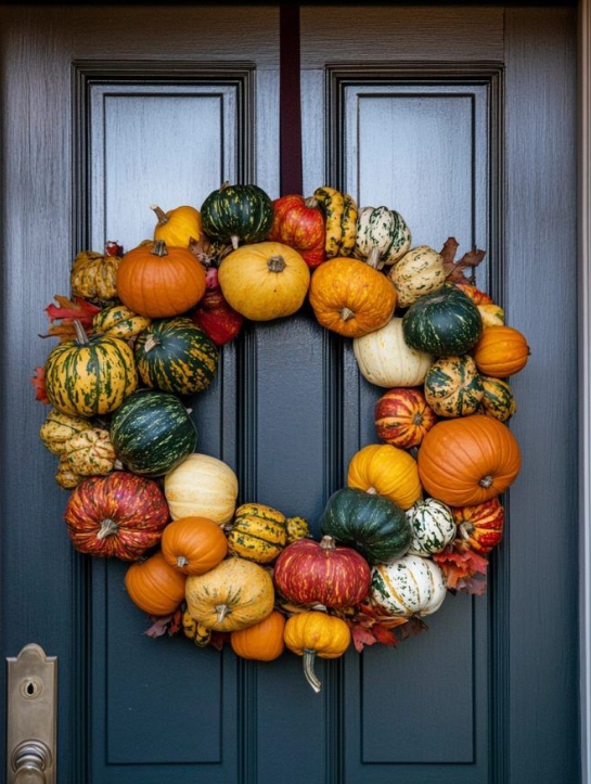 Mini Gourd Wreath
