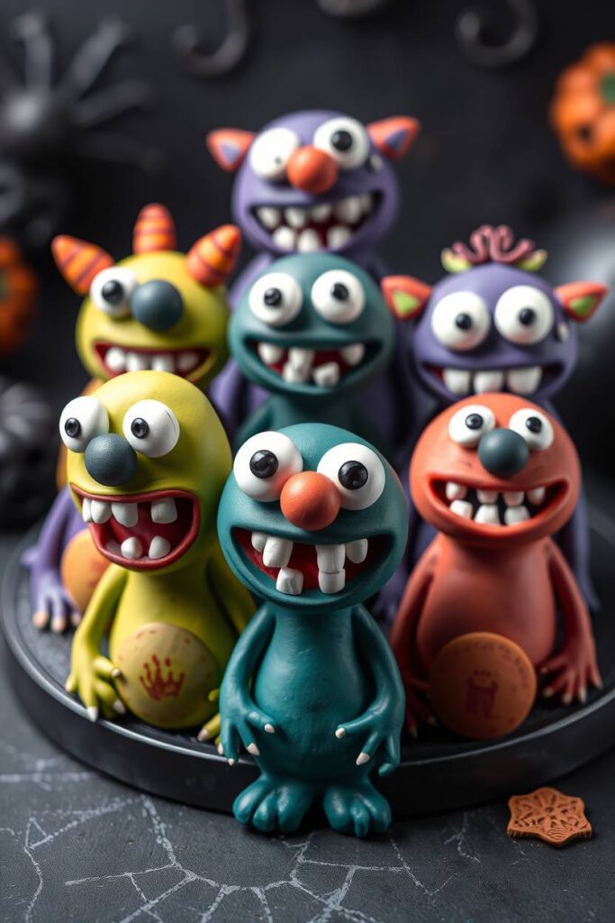 Monster Face Magnets