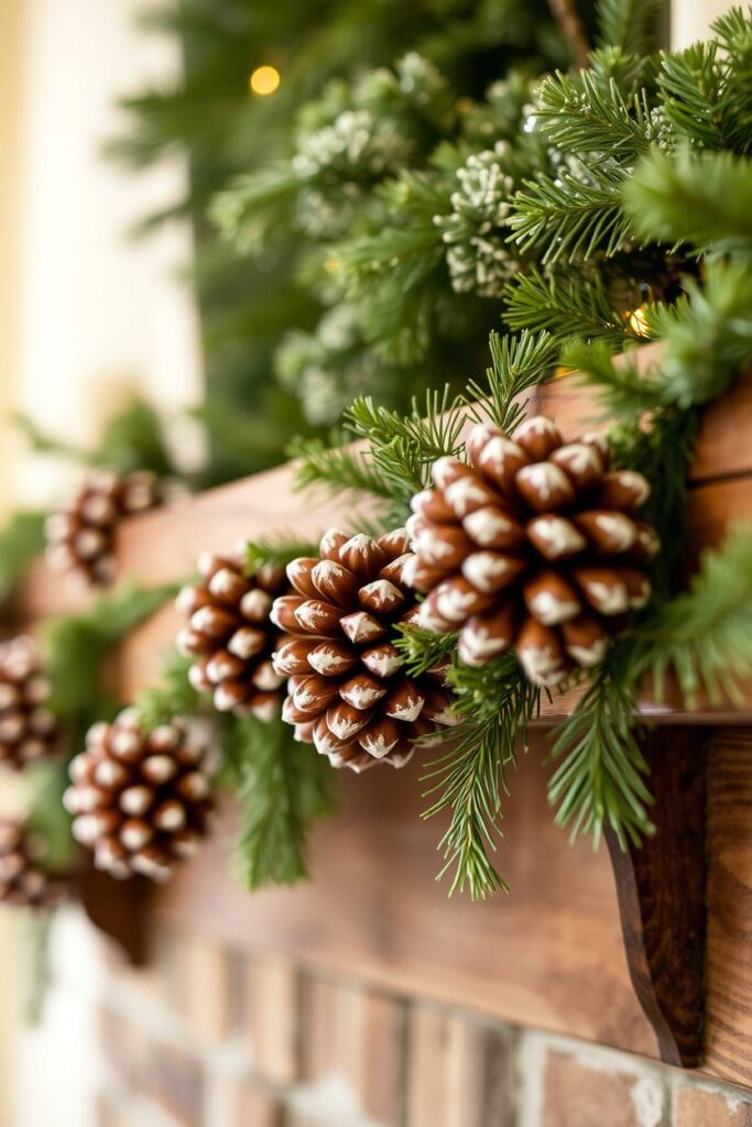 Natural Pinecone Garlands