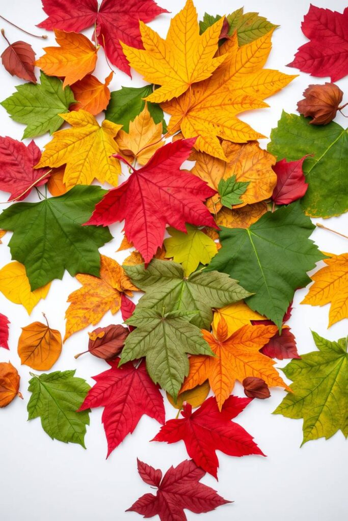 Nature Leaf Collages