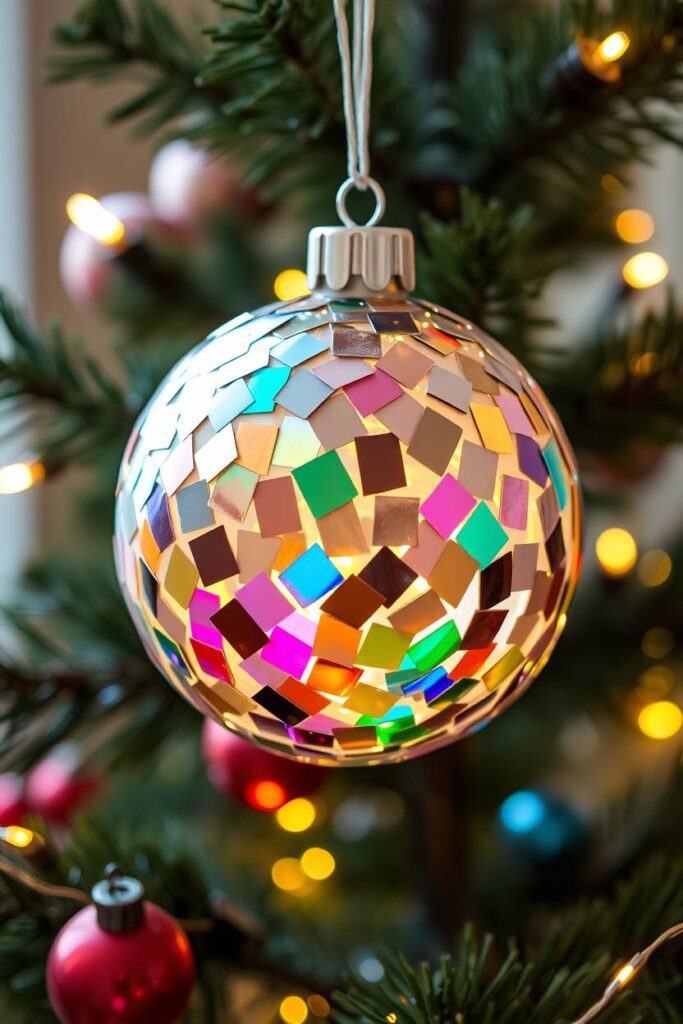 Old CD Sparkle Balls