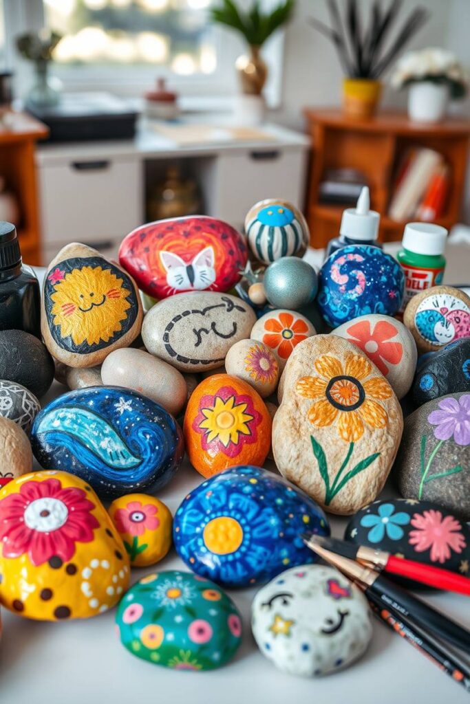 Painted Rock Decorations
