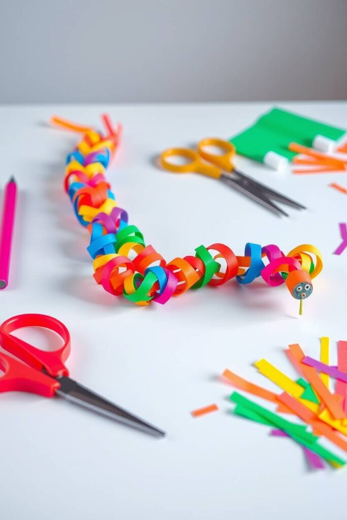 Paper Chain Snake