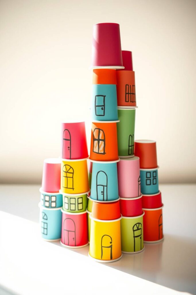 Paper Cup Skyscrapers