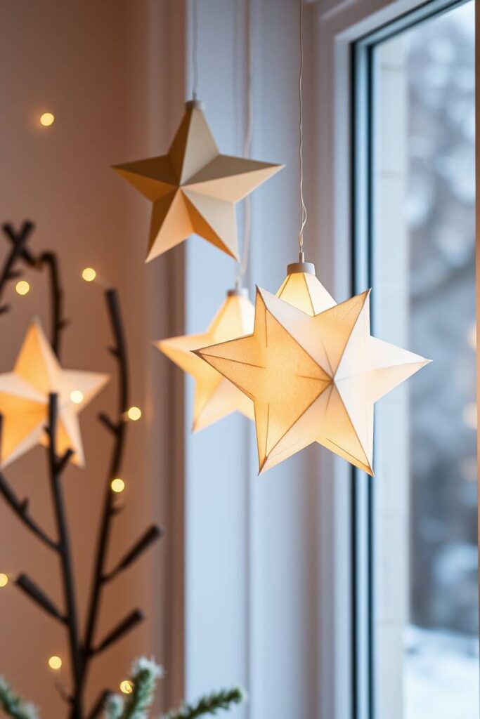 Paper Star Lanterns