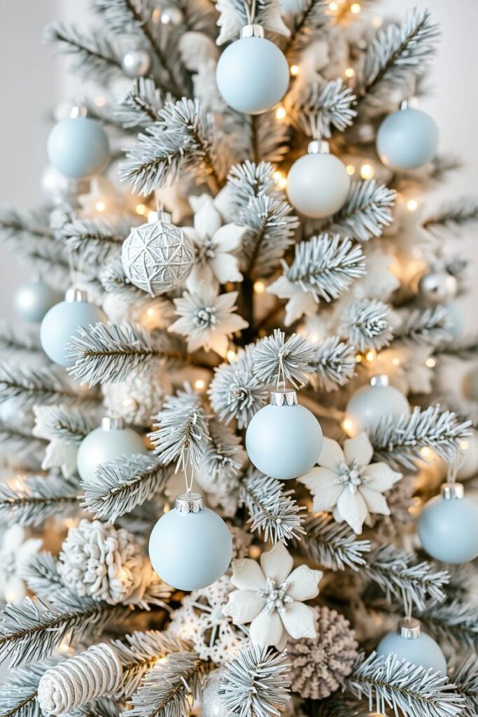 Pastel Blue Ornaments