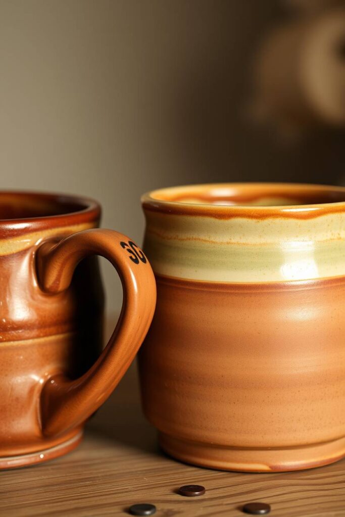 Personalized clay mugs