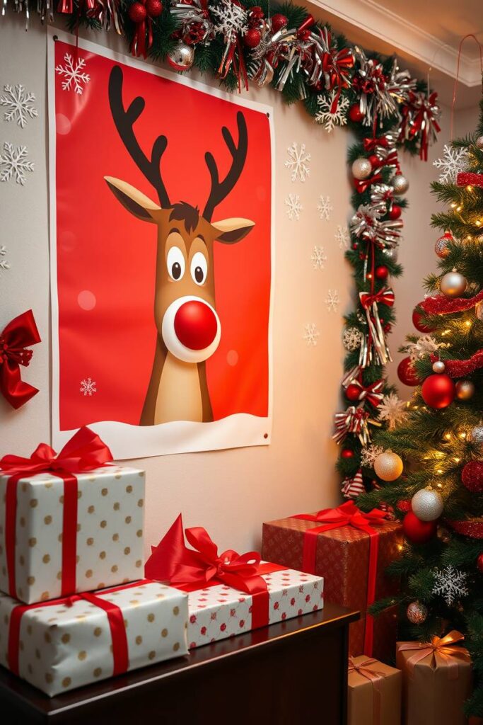 Pin the Nose on Rudolph