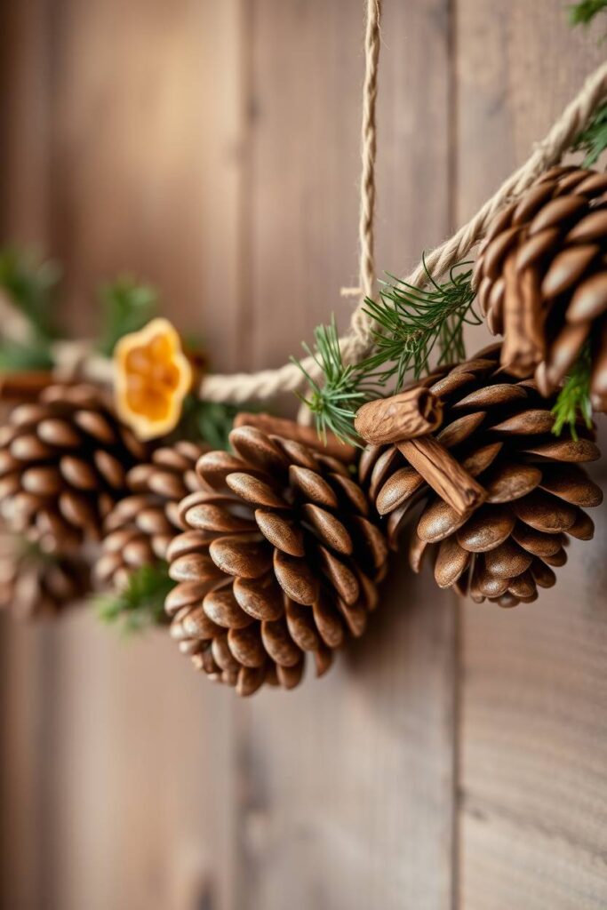 Pinecone Garland