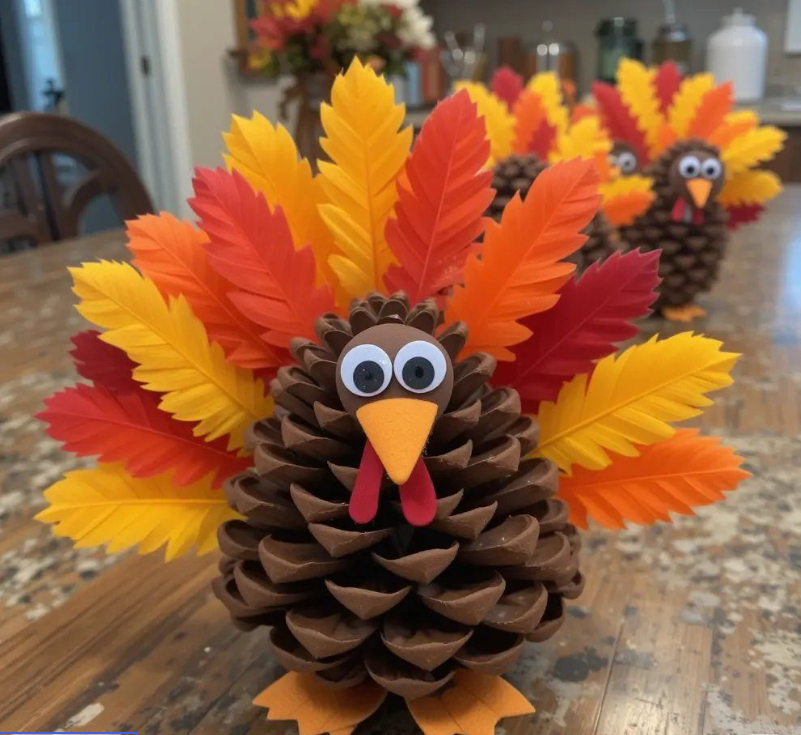 Pinecone Turkeys
