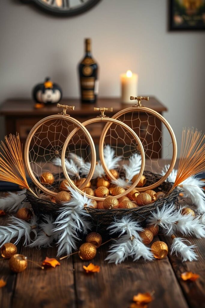 Quidditch-Themed Centerpieces