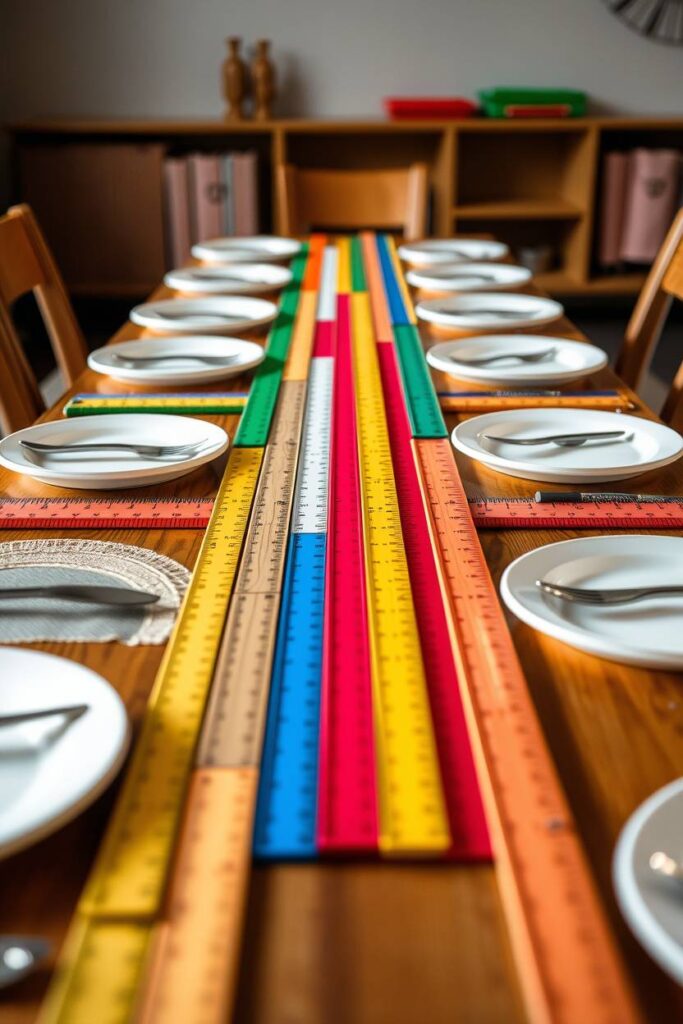 Ruler Table Runner