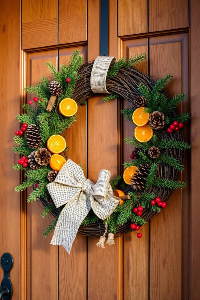 Rustic Christmas Wreath