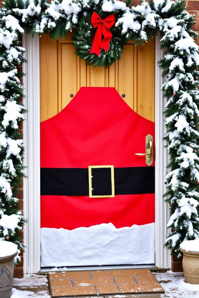 Santa Claus Door Wraps
