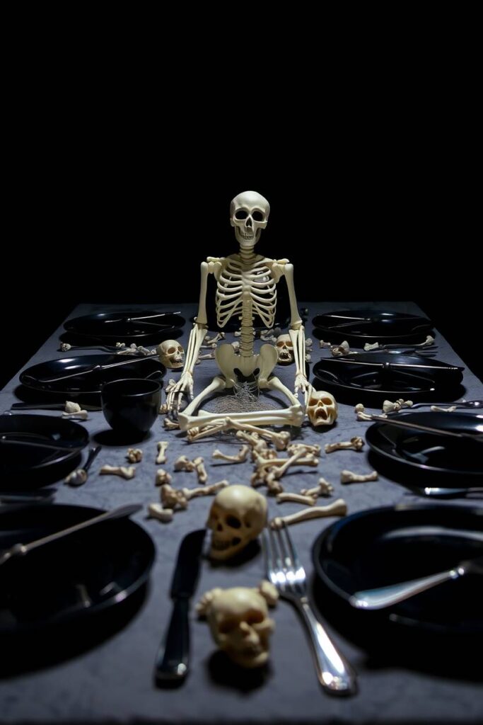 Skeleton Dinner Party