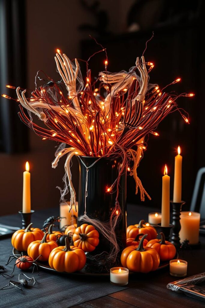 Spooky Table Centerpieces