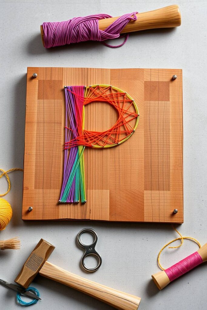 String Art Initials