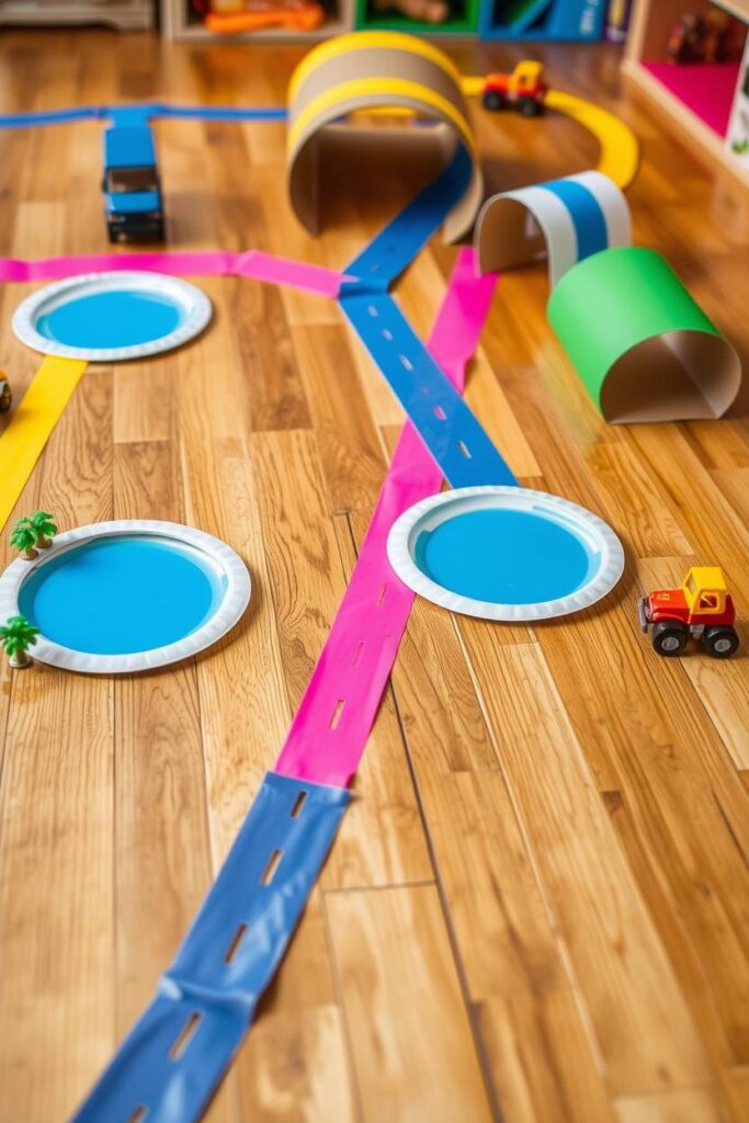 Tape Roads and Bridges